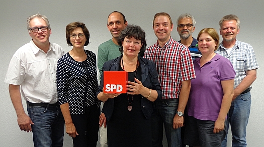 Die SPD-VertreterInnen im Rat der Stadt Sendenhorst