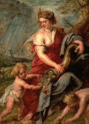 P. P. Rubens: Abundantia, via Wikimedia Commons